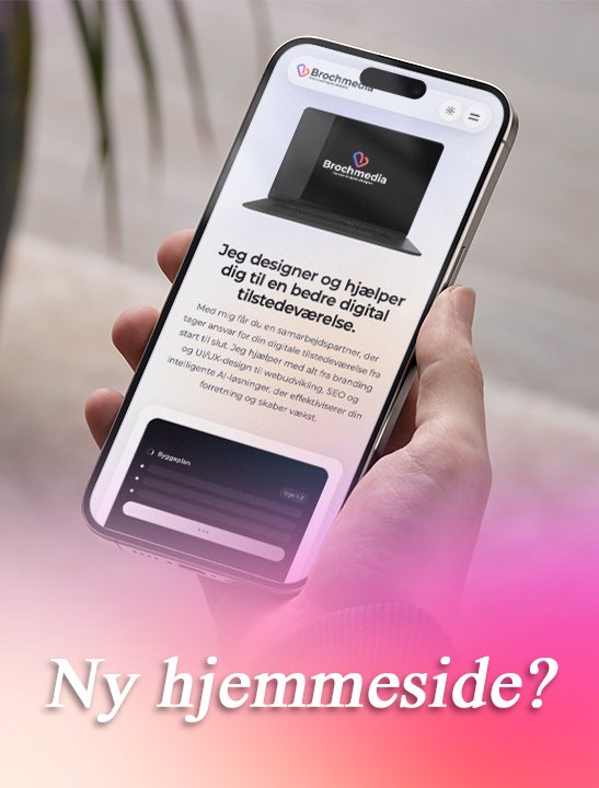 Ny hjemmeside