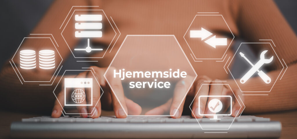 hjemmeside service